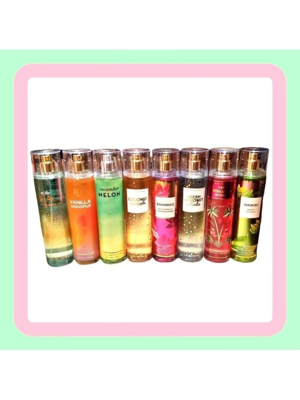 BODY FRAGRANCE SPRAYS BY BATH AND BODY WORKS 2 FOR $25